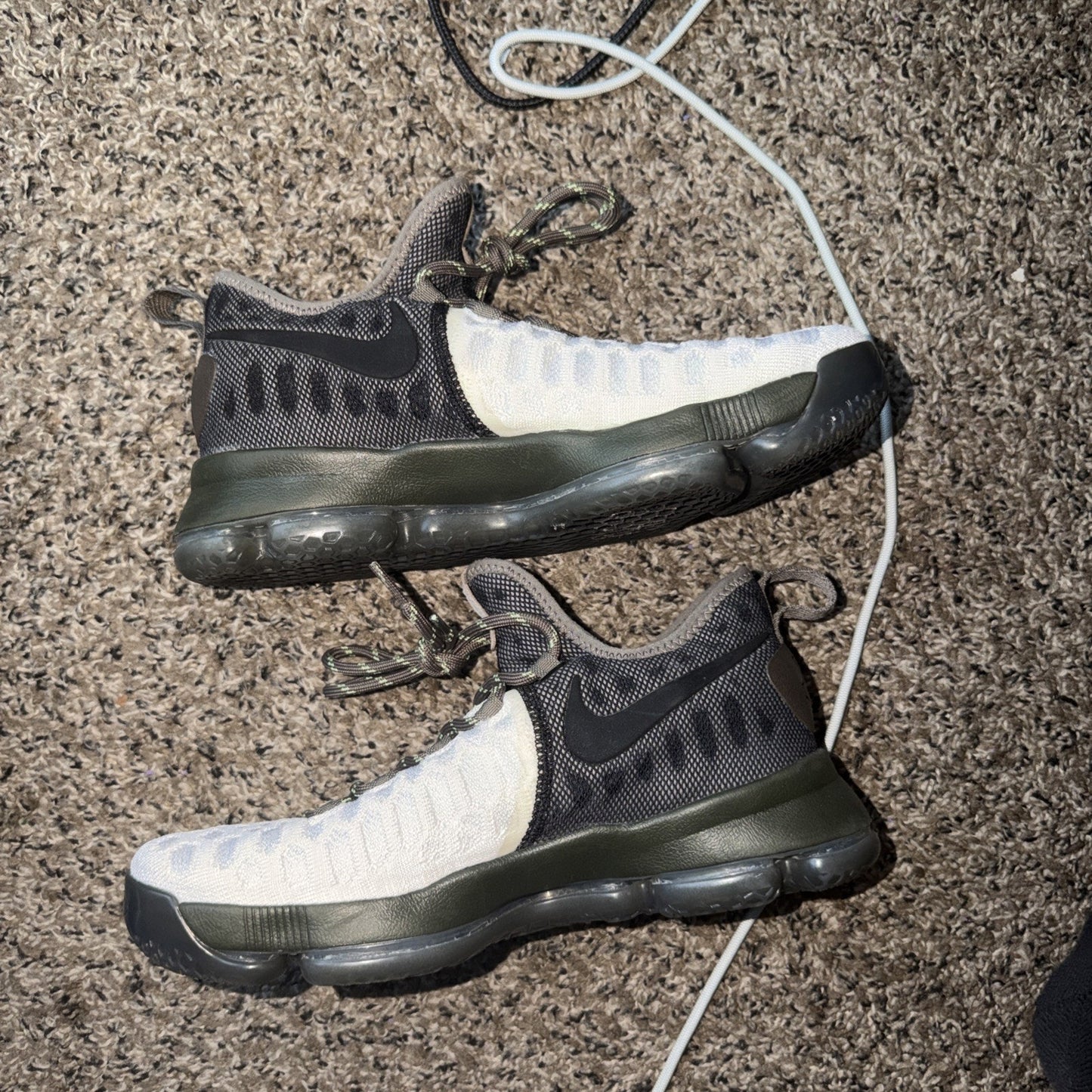 Size 7 - Nike KD 9 Green - 843392-033 Promo Sample Tagged