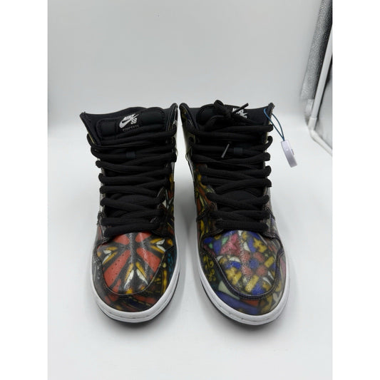 Size 9.5 - Nike Concepts x SB Dunk High Stained Glass