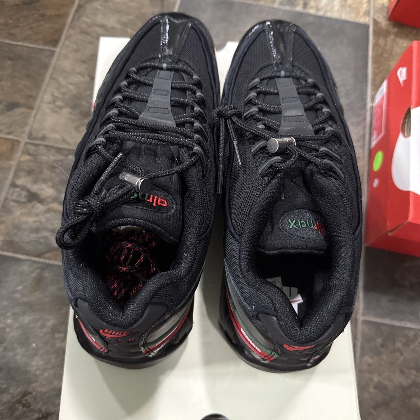 Size 13 - Undefeated x Nike Air Max 95 Black