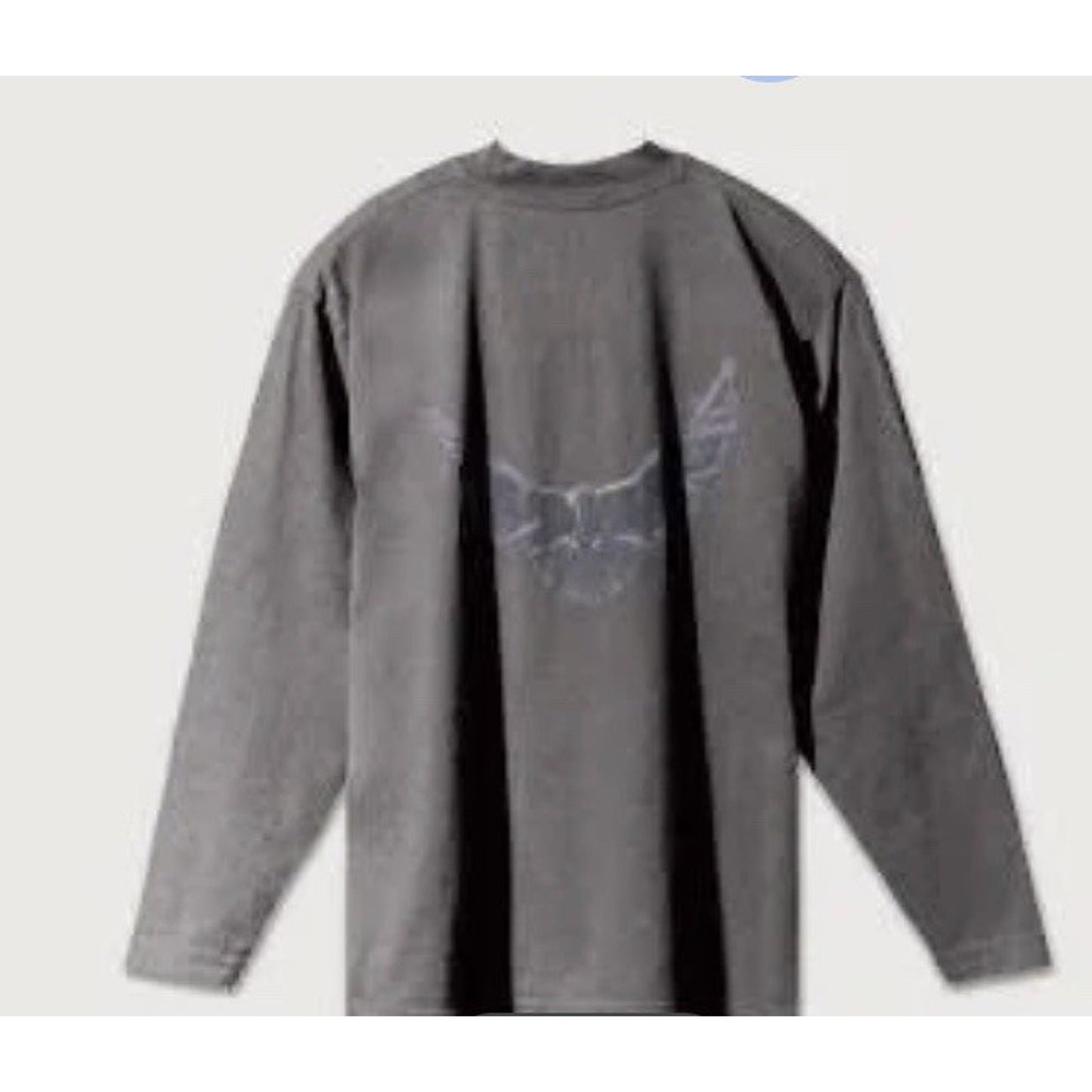 Yeezy Gap Engineered by Balenciaga Dove Long Sleeve Tee Dark Grey