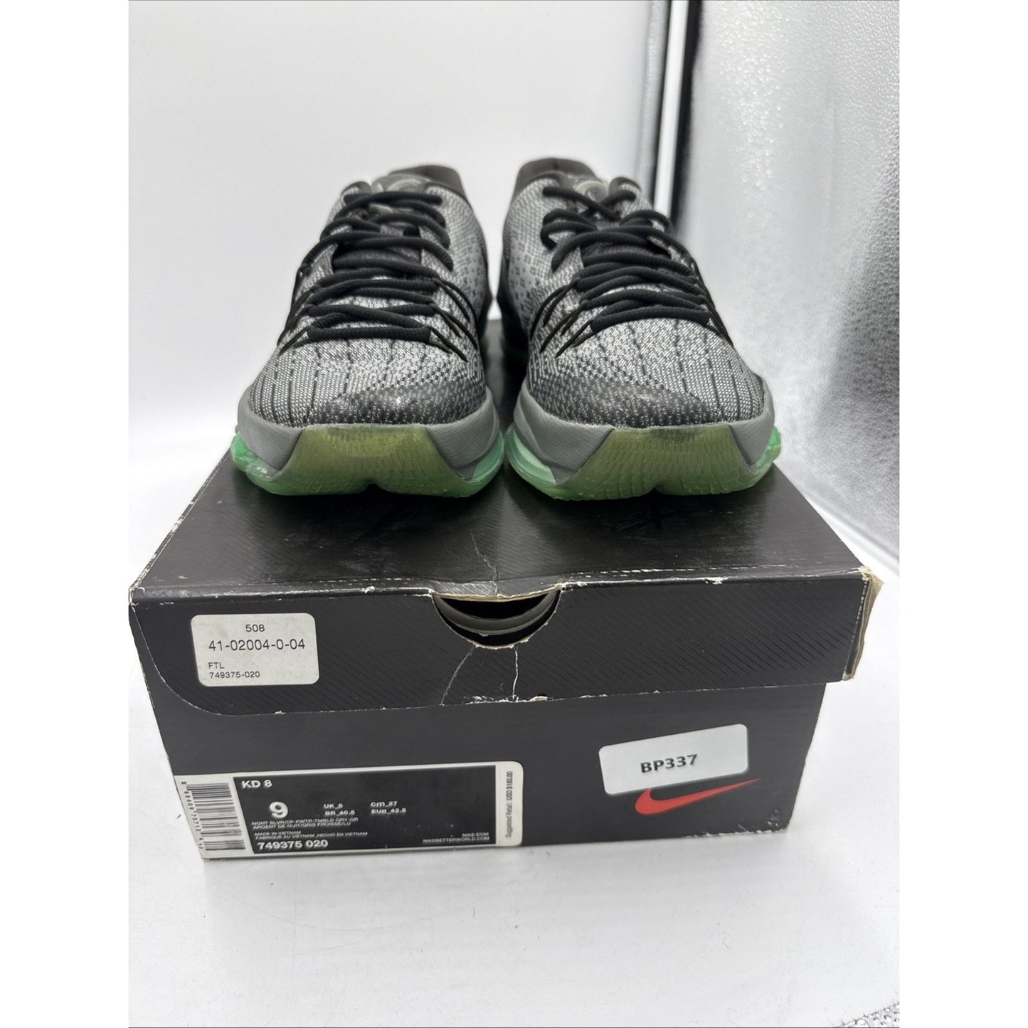 Nike KD VIII Men’s Running Shoes sz 9 Hunt's Hill Night Basketball Sneakers Zoom