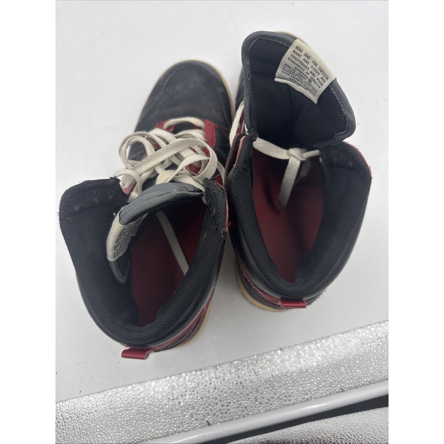 Size 11 North Varsity Nike Dunk Bred