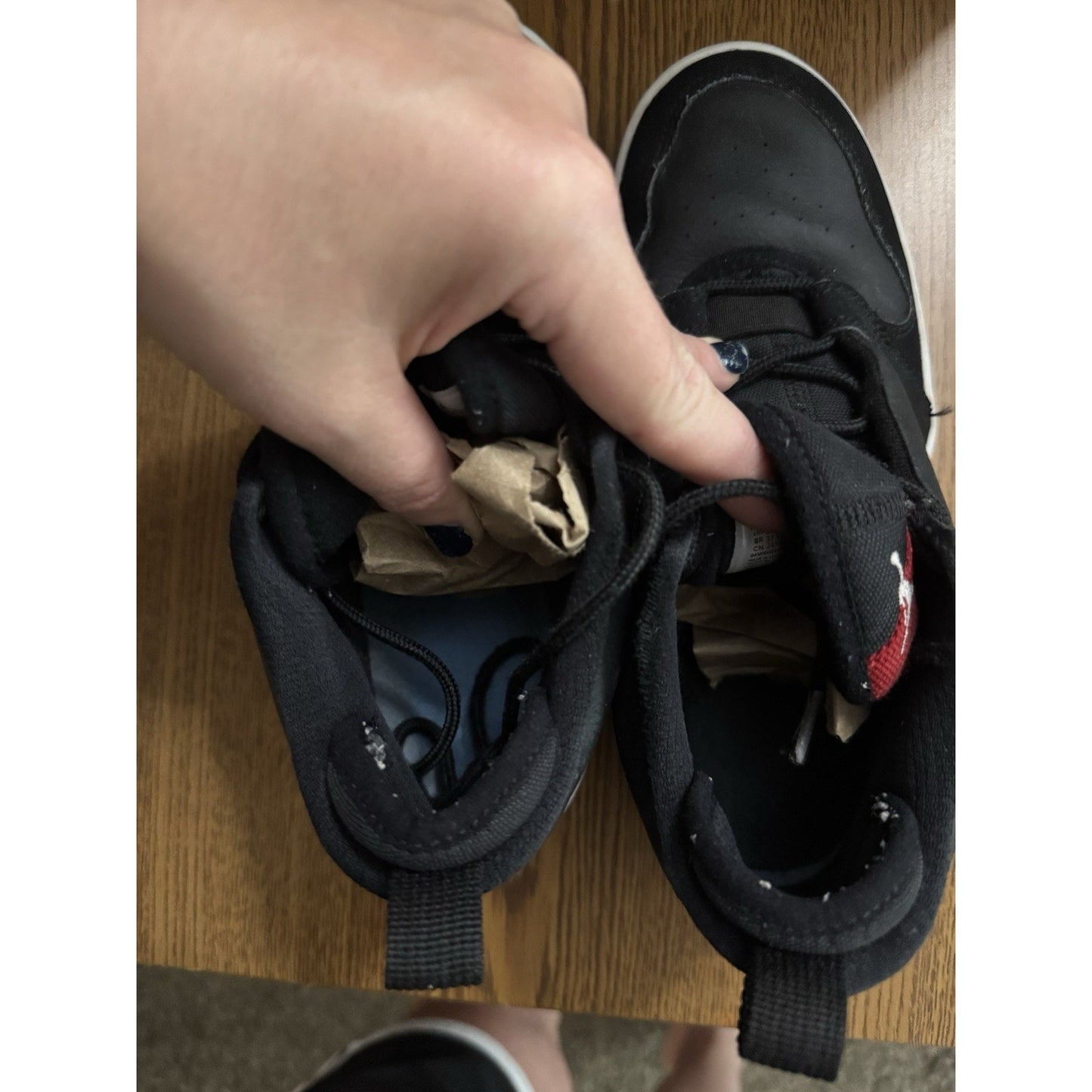 Size 6.5y Jordan Fadeaway Bred AO1331-016 NBS089