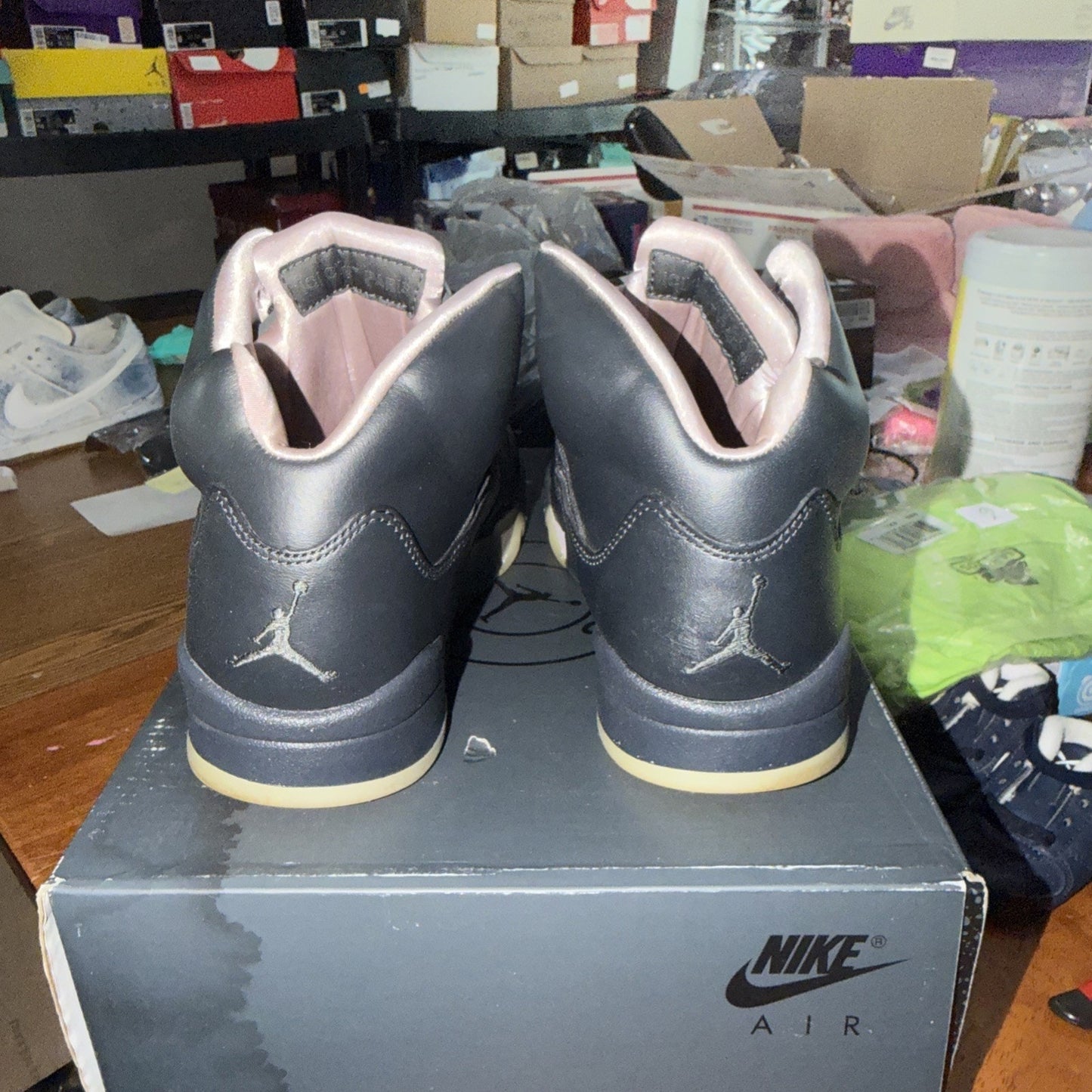 Size 8.5 - Paris Saint-Germain x Air Jordan 5 Retro Off Noir