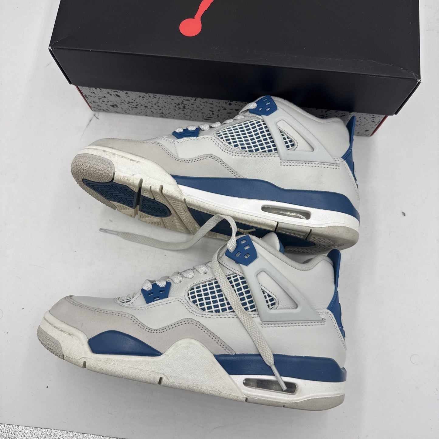 Nike Air Jordan 4 Retro GS Military Blue 2024 Brand New Size 6Y HF4281-141