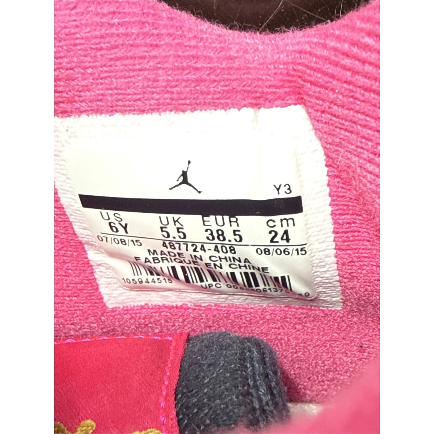 Size 6Y- Jordan 4 Retro Low Denim