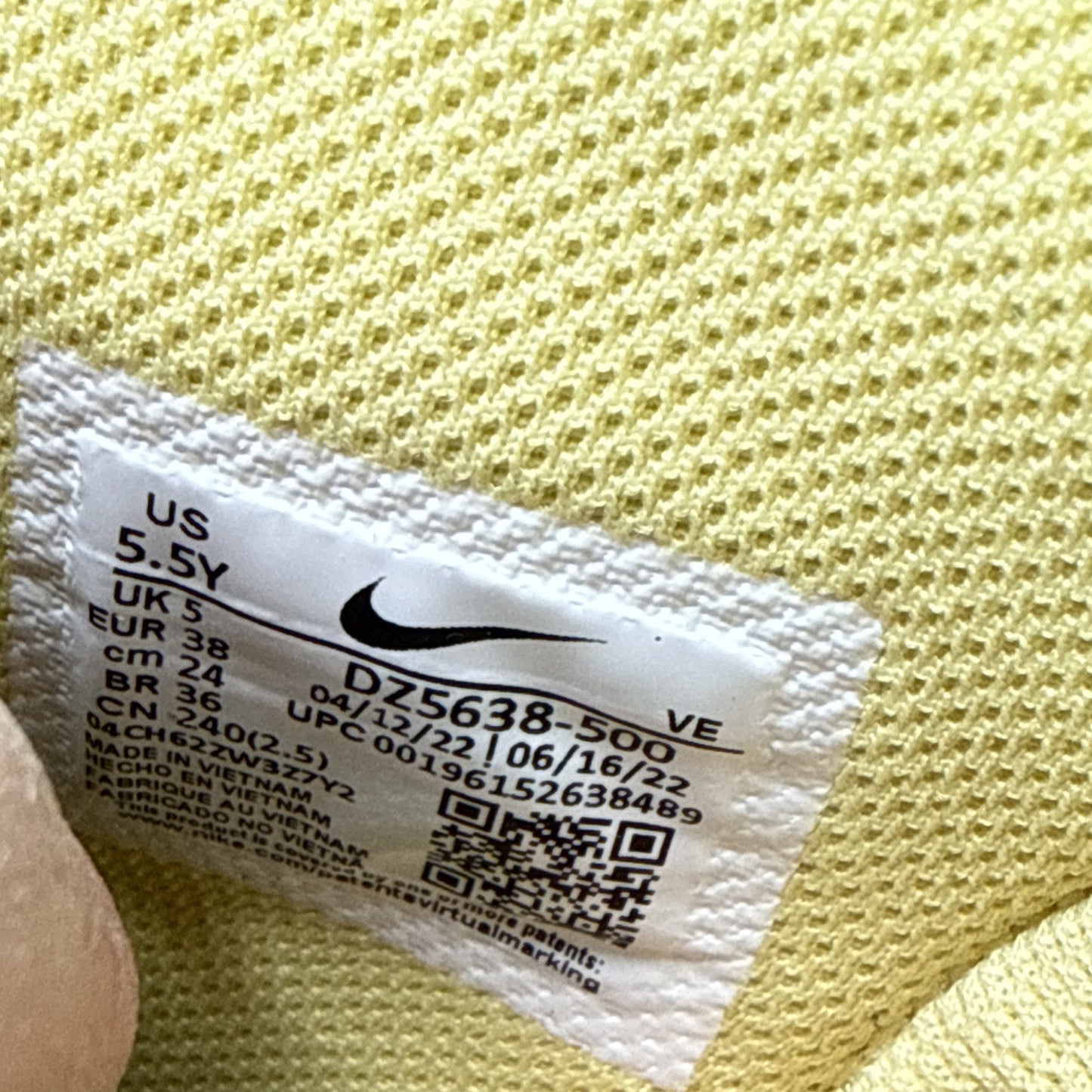Size 4 (GS) - Nike Dunk High Next Nature Multicolor