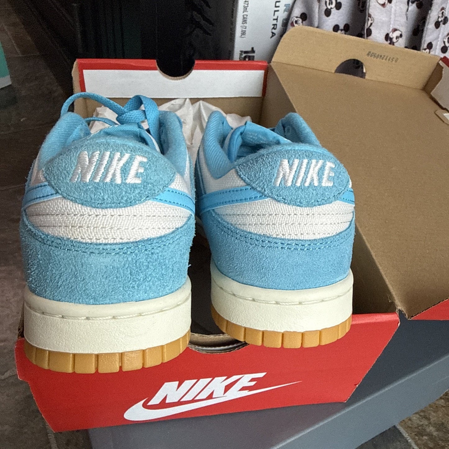Size 8 - Nike Dunk SE Low Baltic Blue Gum