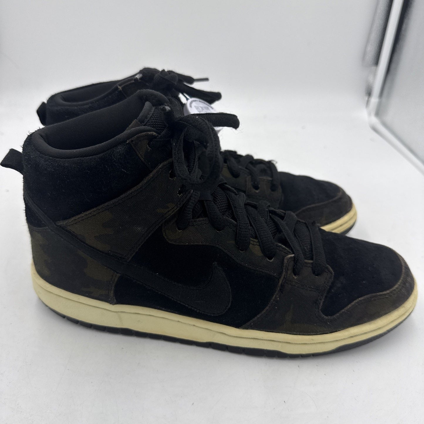 Size 9 - Nike Dunk Pro SB High Iguana Camo