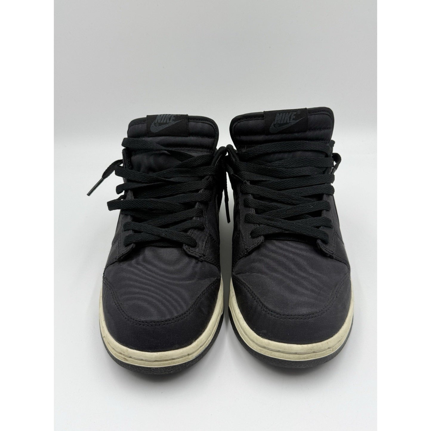Size 9 - Nike Dunk Low Black Canvas