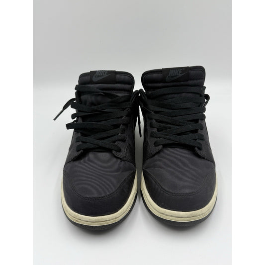 Size 9 - Nike Dunk Low Black Canvas
