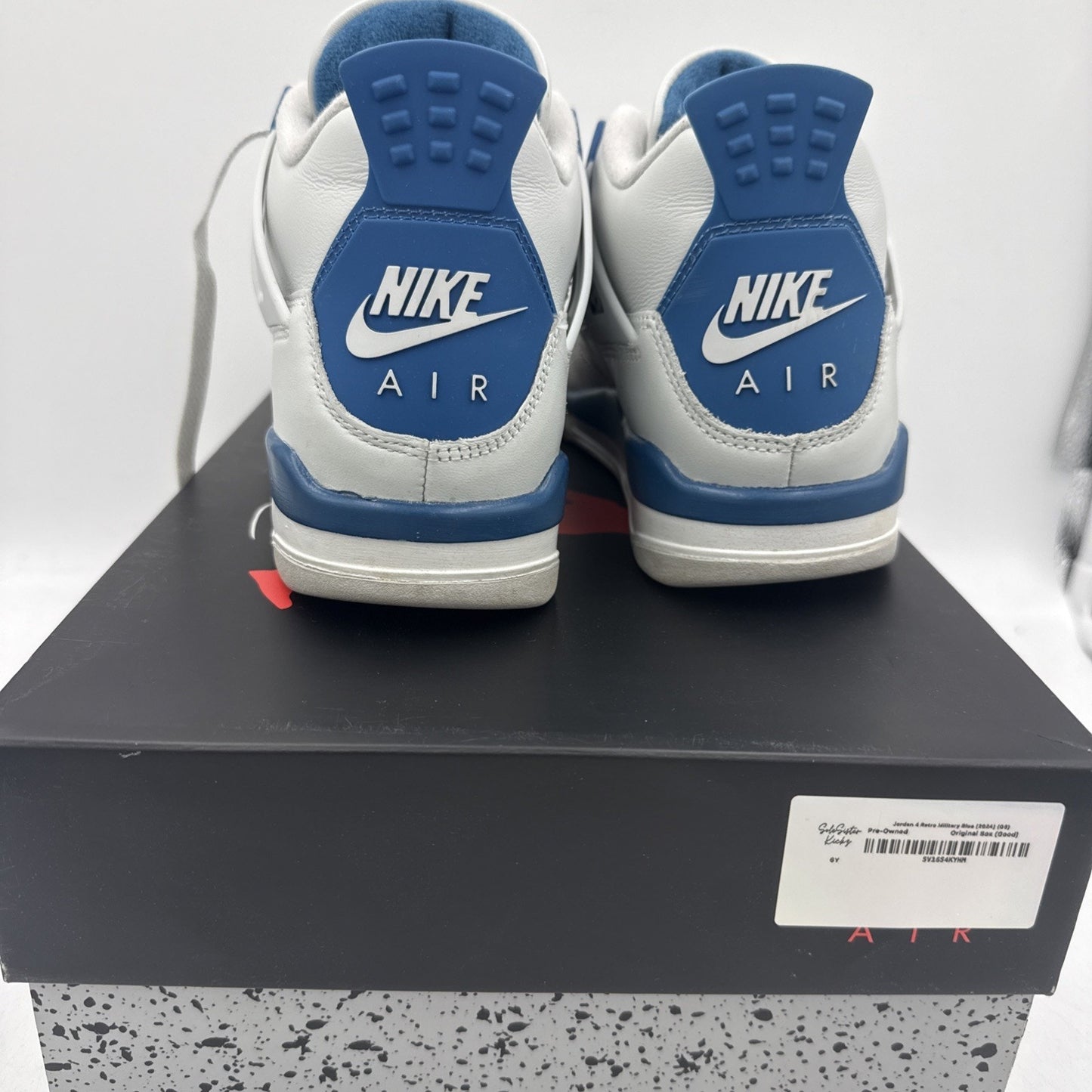 Nike Air Jordan 4 Retro GS Military Blue 2024 Brand New Size 6Y HF4281-141