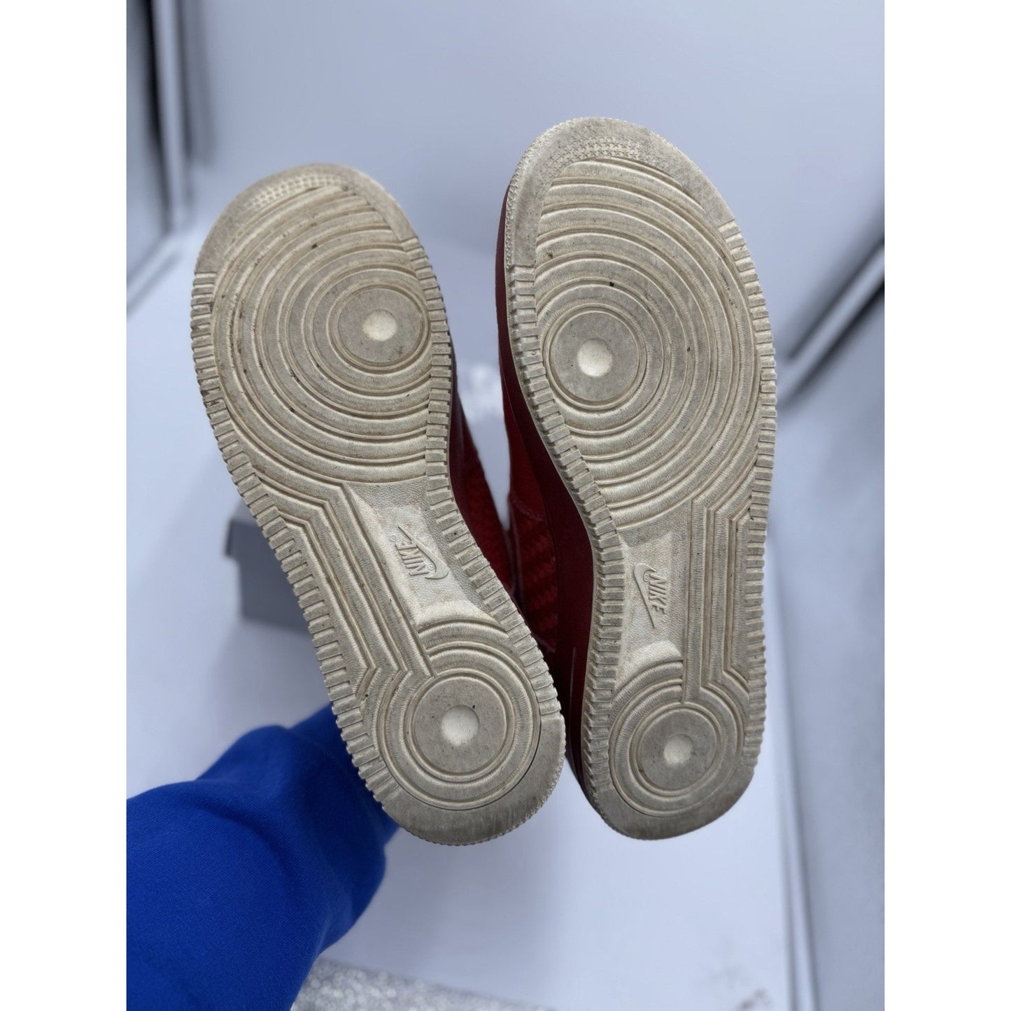 Size 10.5 - Nike Air Force 1 '07 LV8 Low Red