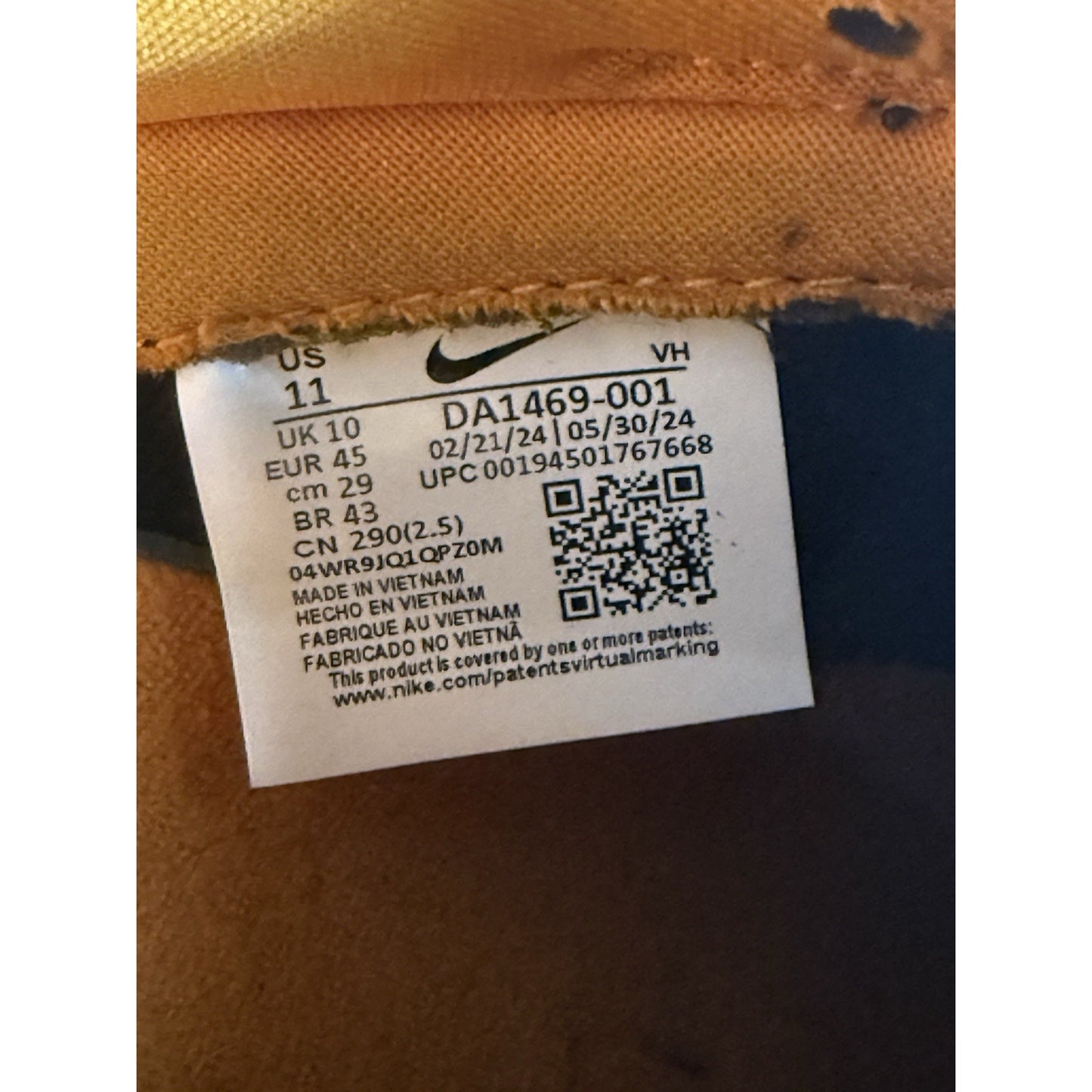 Size 11 - Nike Dunk SP Retro 2020 Low Ceramic