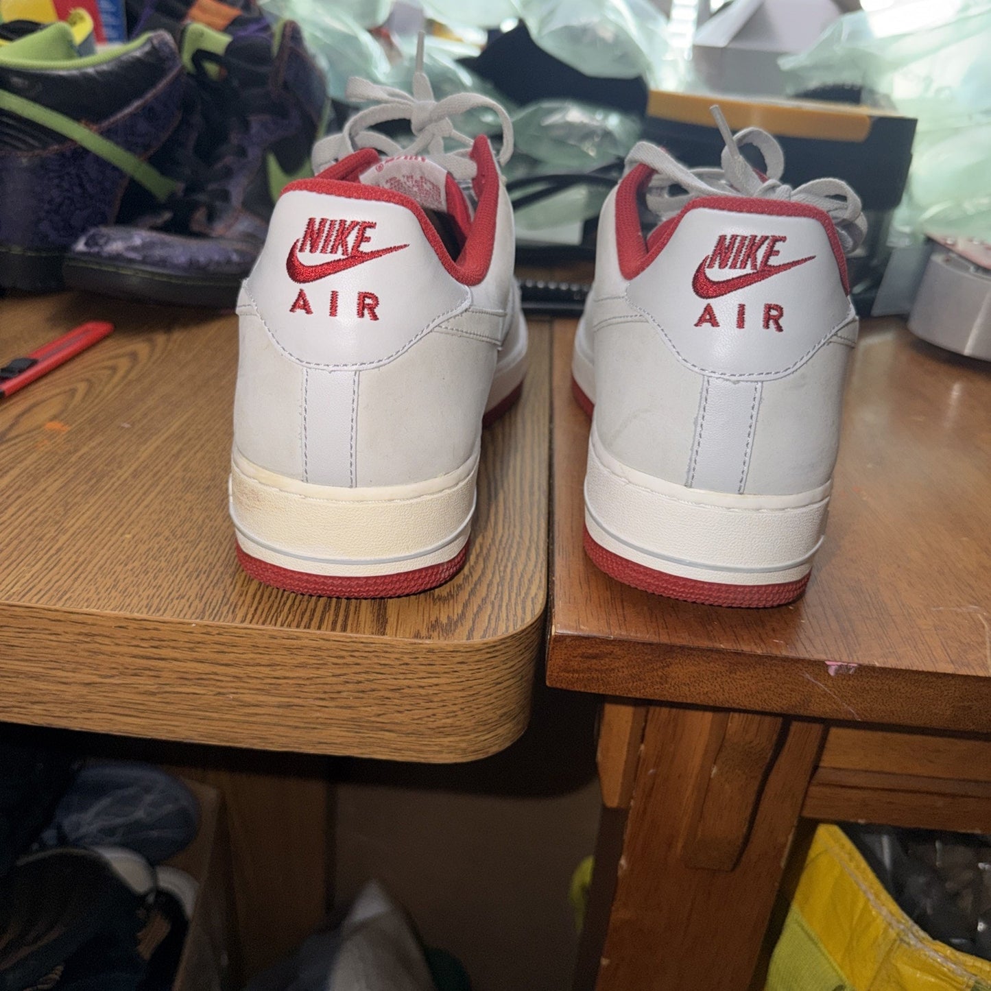 Size 14 - Nike Air Force 1 Gray 2006