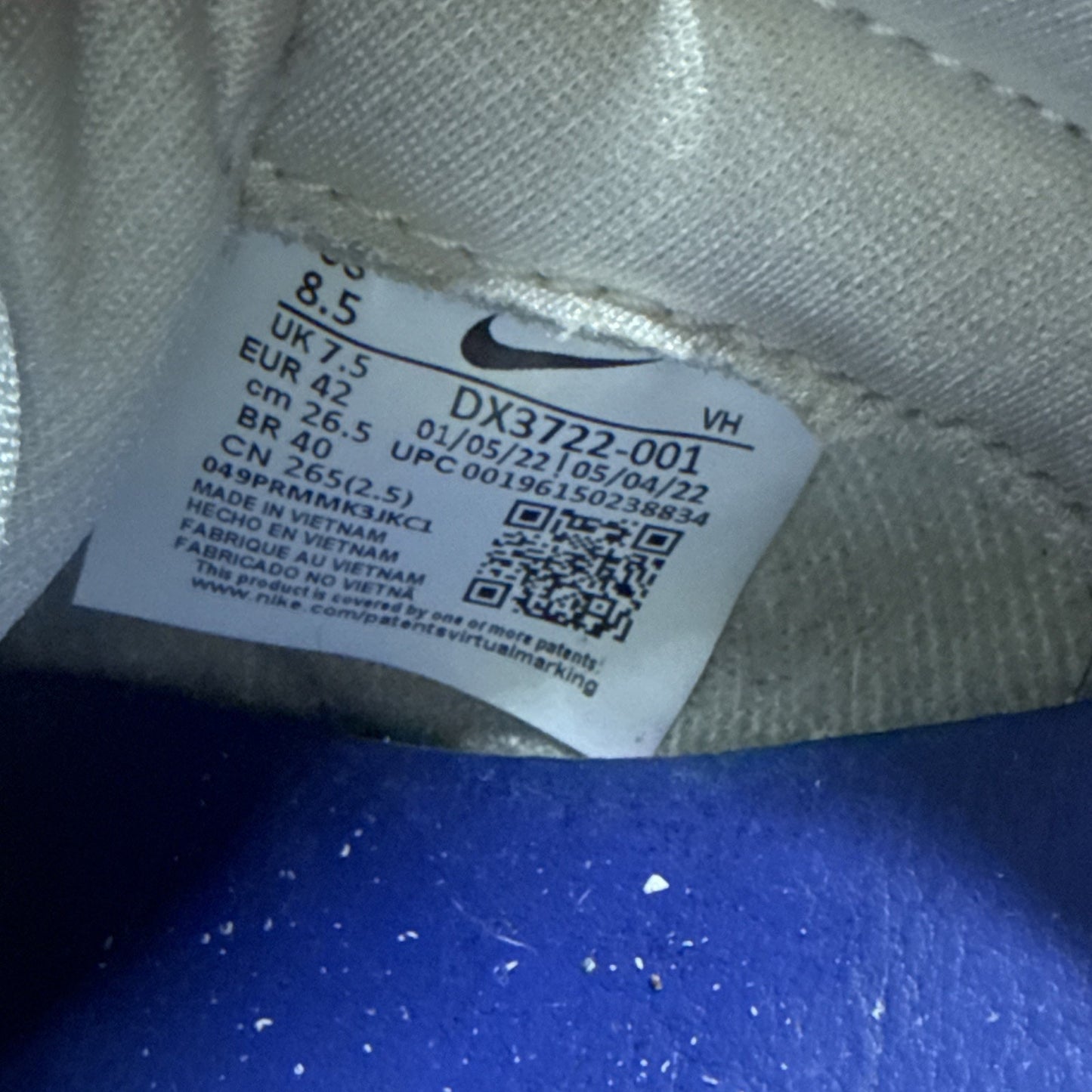 Size 8.5 - Nike Dunk Low Wolf Grey Pure Platinum