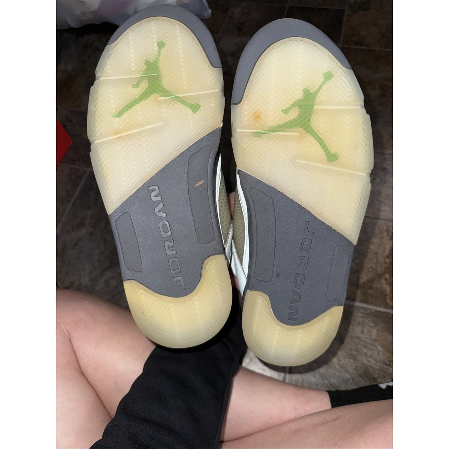Size 10 - Jordan 5 Retro Green Bean