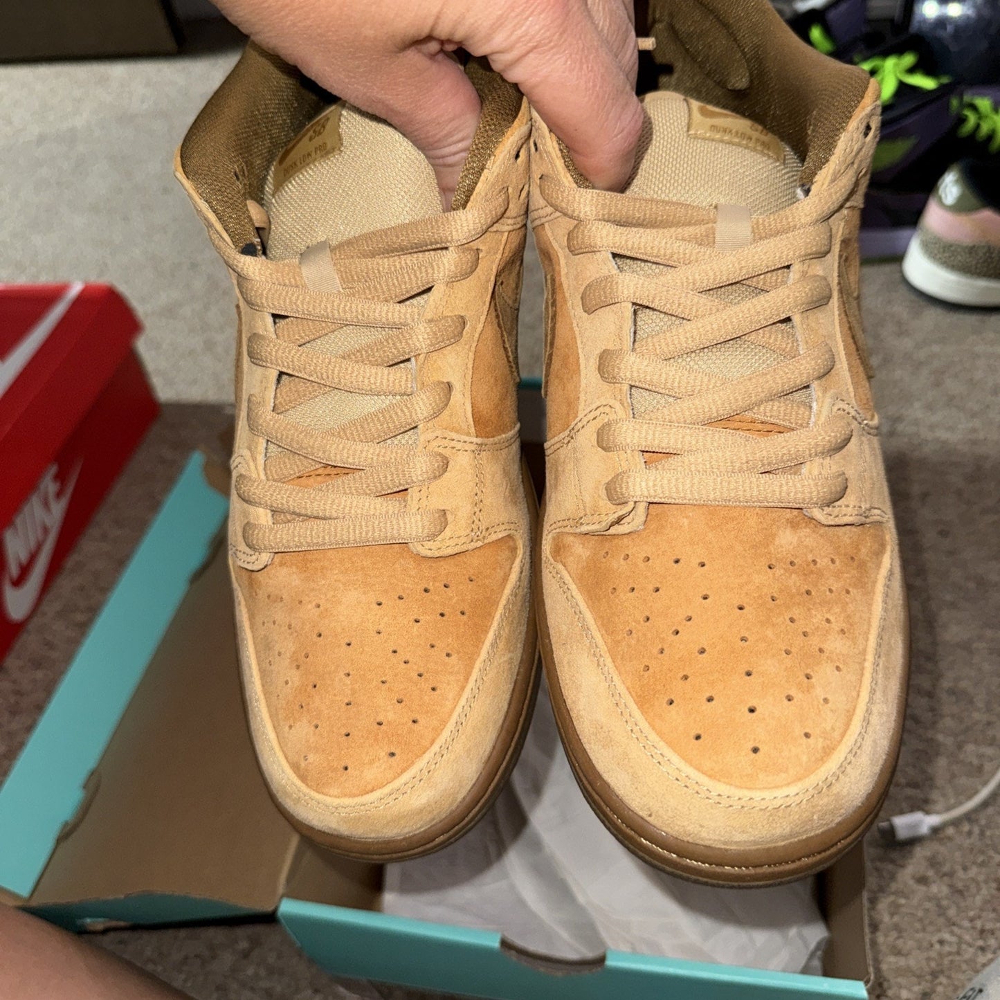 Size 12 - Nike SB Dunk Low Reverse Reese Forbes Wheat