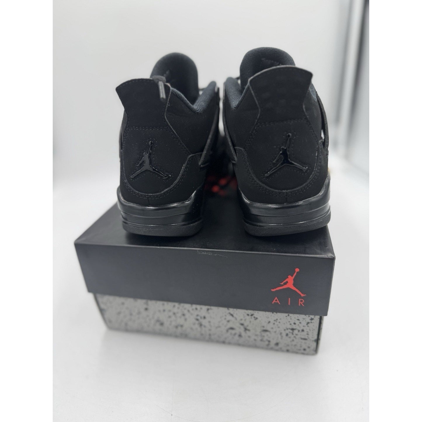 Size 4 (GS) - Jordan 4 Retro 2020 Low Black Cat