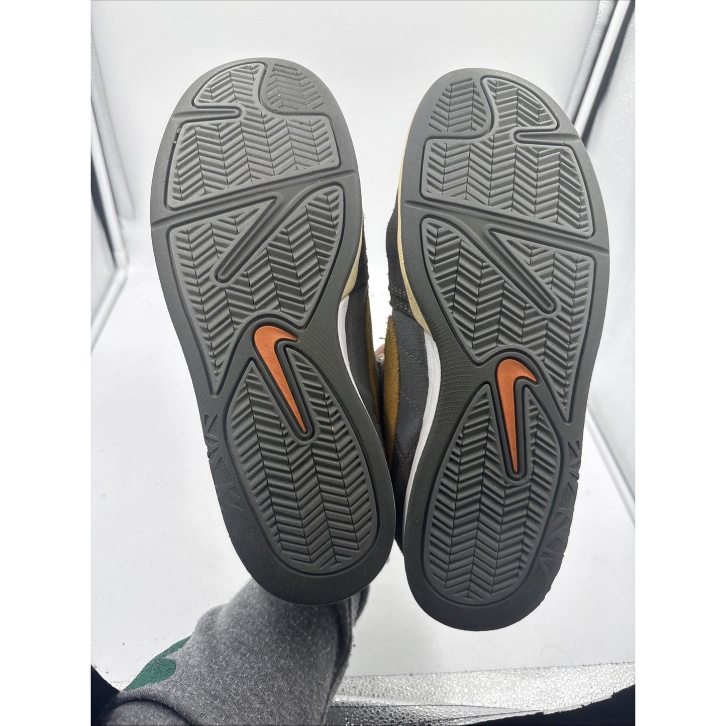 Size 11 - Nike Air Morgan 6.0 SB ID Yellow And Gray 2009