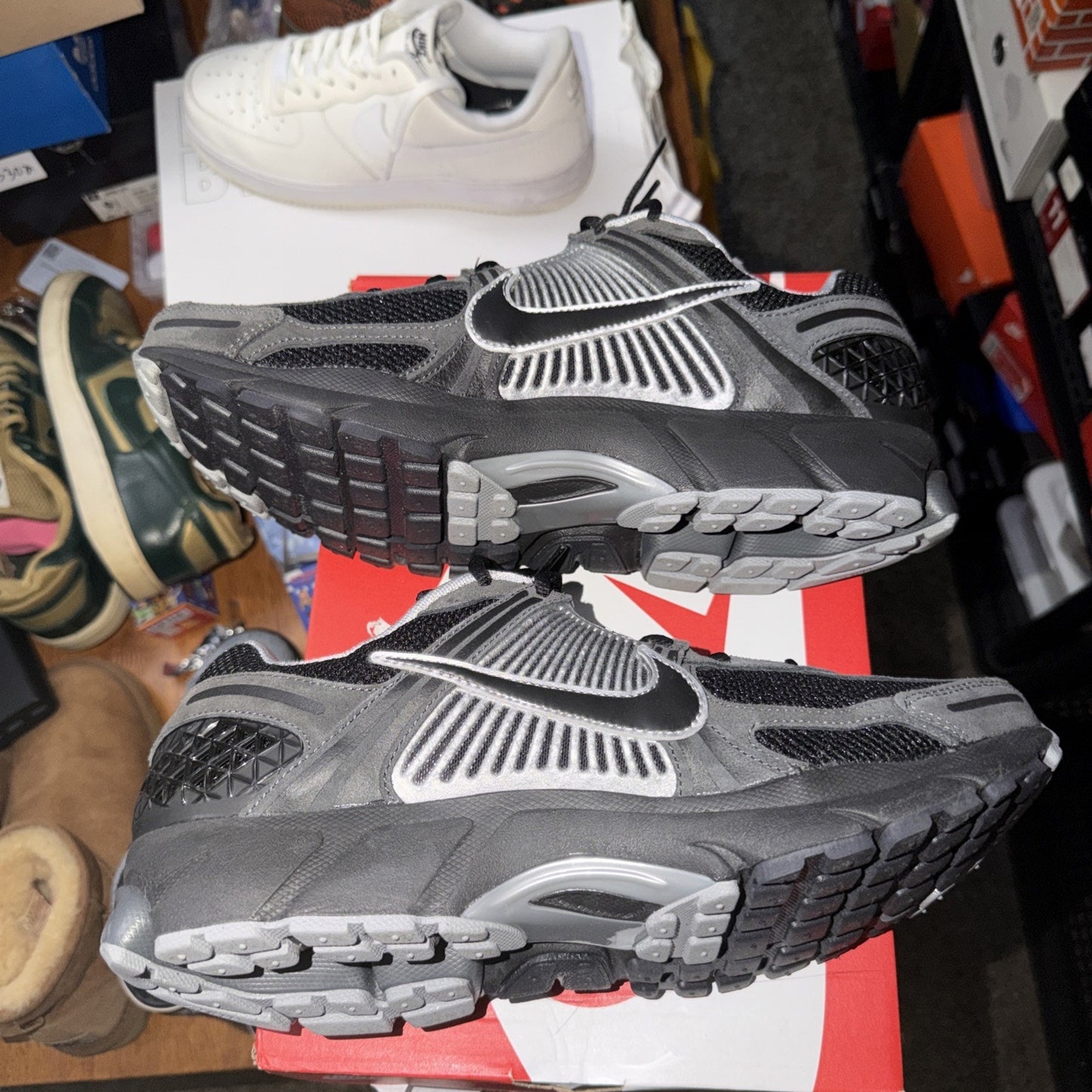 Size 12.5 Nike Zoom Vomero 5 Anthracite Flat SilverHF1553-006