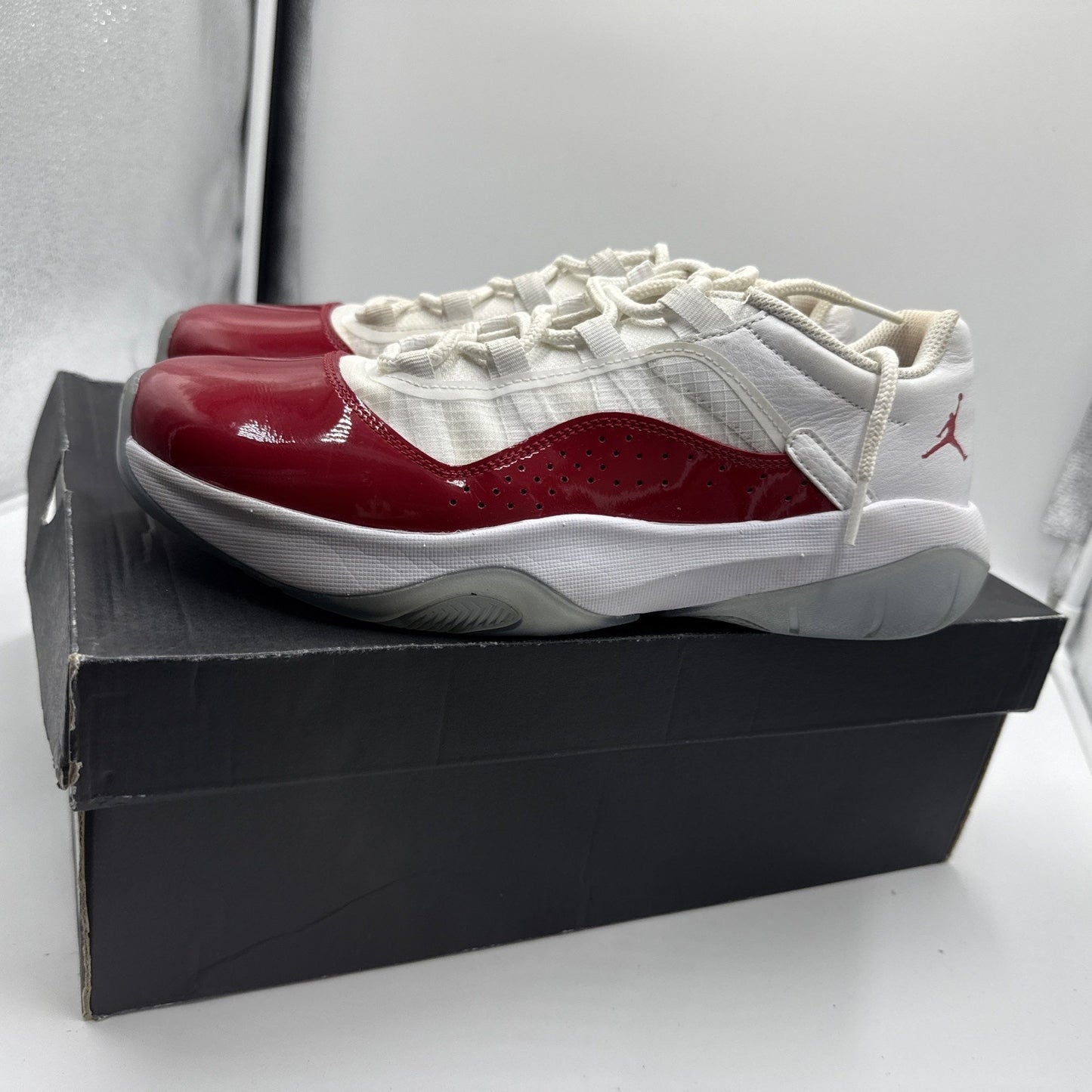 Size 9 - Air Jordan 11 CMFT Low White Gym Red