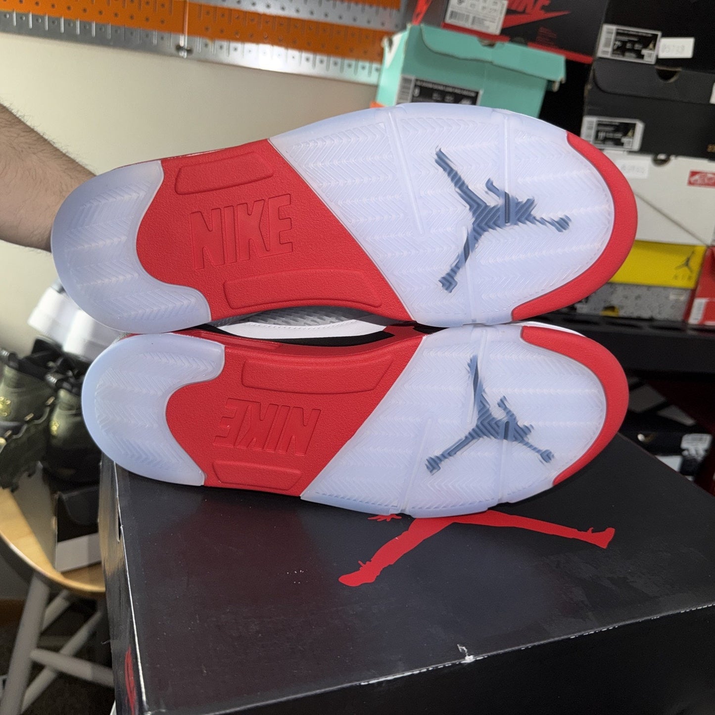 Size 12.5 - Air Jordan 5 Retro 2025 Fire Red