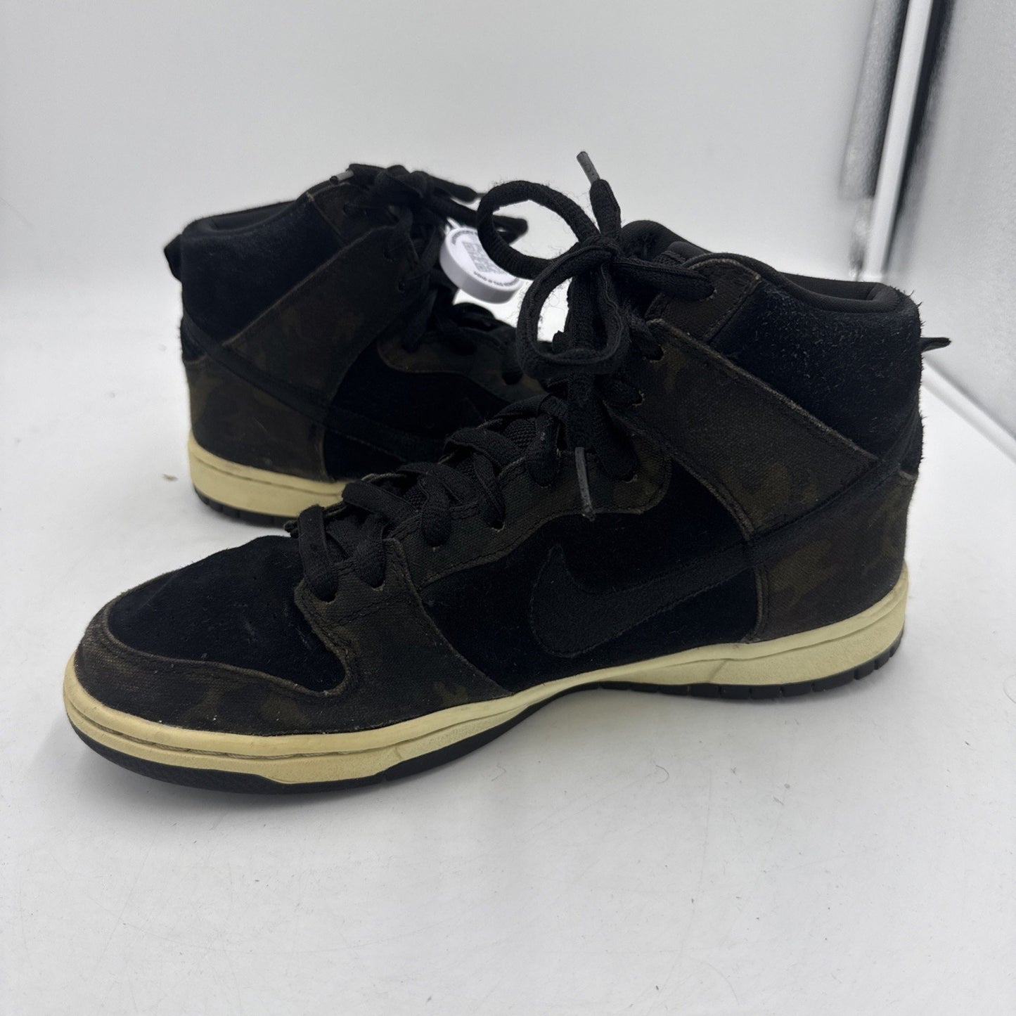 Size 9 - Nike Dunk Pro SB High Iguana Camo