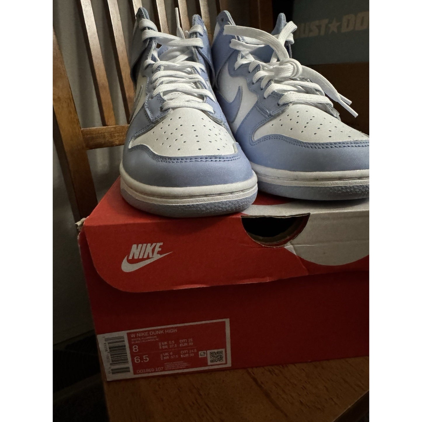 Size 8 - Nike Dunk High Aluminum W BS294