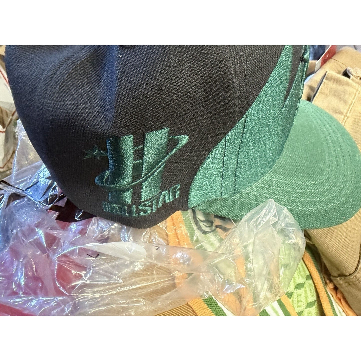 HELLSTAR Sharkteeth Green/ Black Snapback/Brand New/100%Authentic