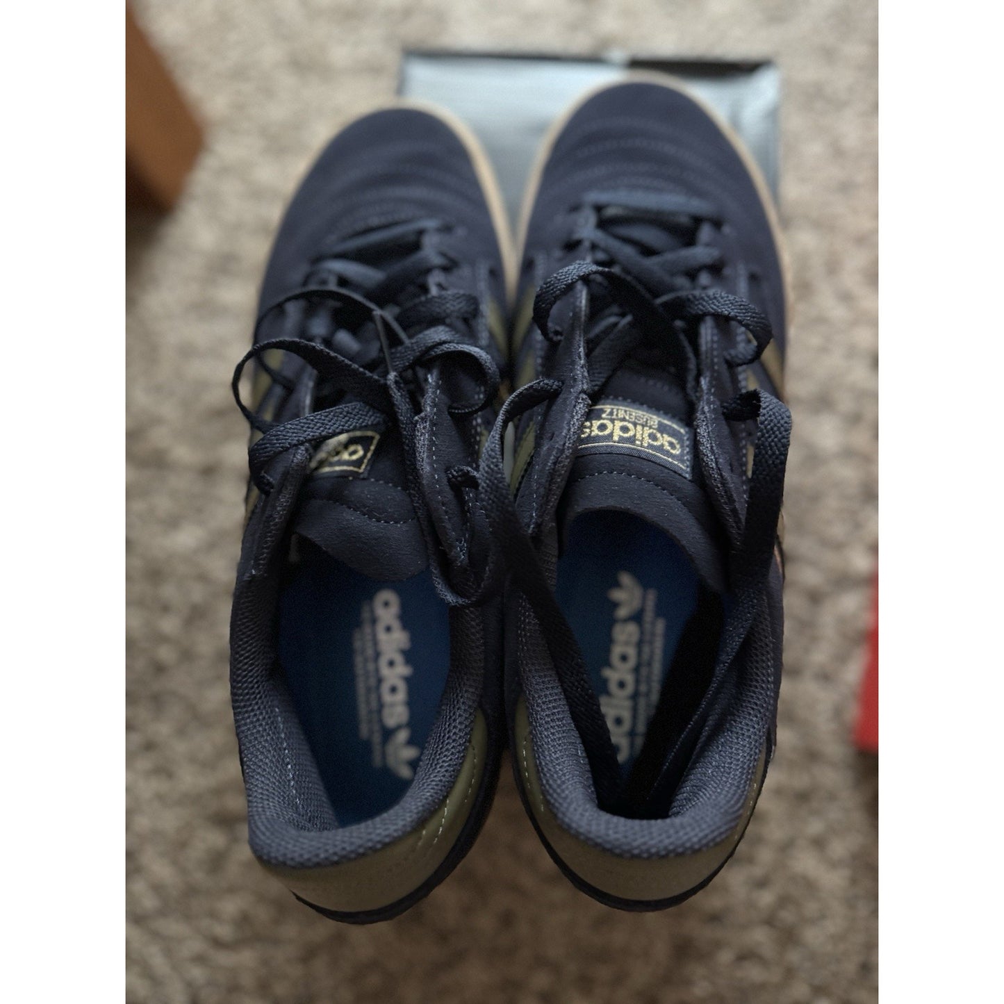 Size 11.5 - adidas Busenitz Vulc 2 Legend Ink Olive Strata BS276