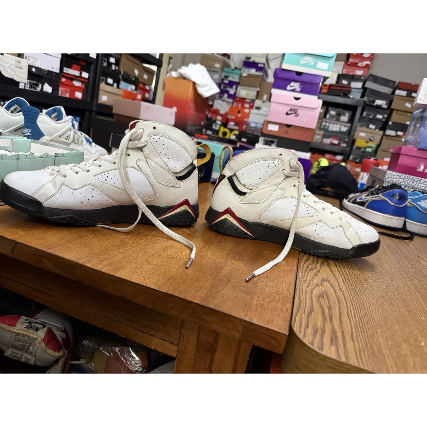 Size 6 - Air Jordan 7 Retro 2011 Cardinal