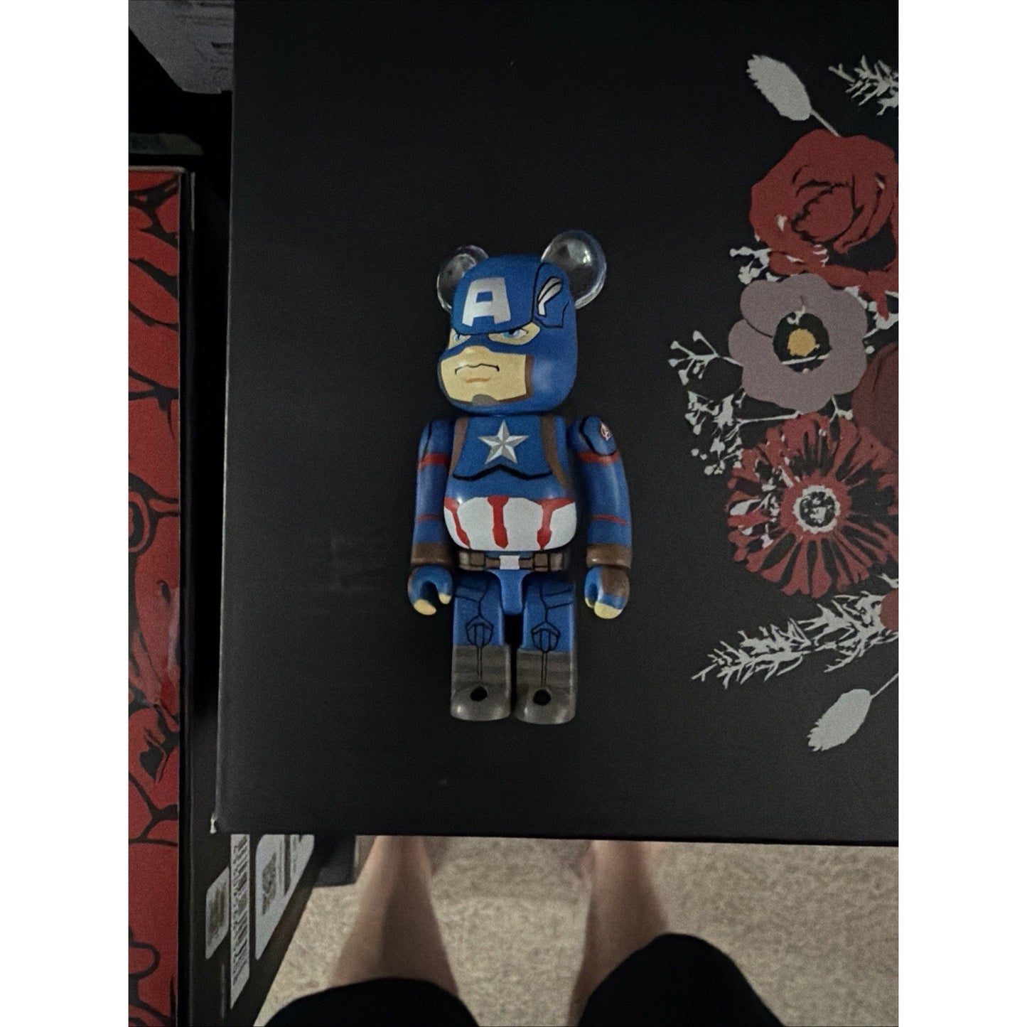 Marvel Figure BE@RBRICK INFINITY SAGA Capta America