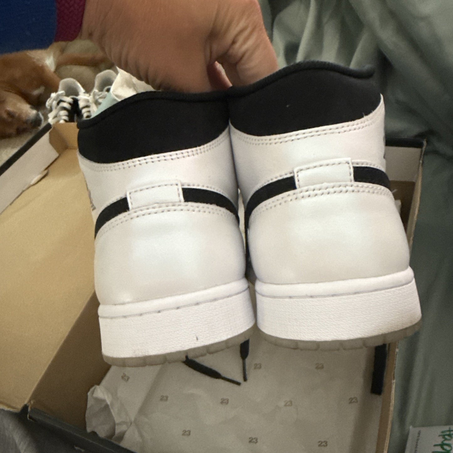 Size 11.5 - Jordan 1 Mid SE Diamond Shorts