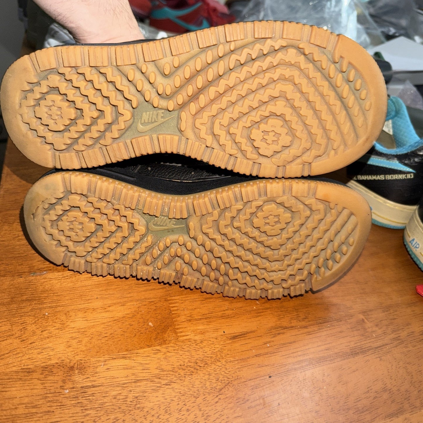 Size 8 - Nike Air Force 1 Luxe Black Gum