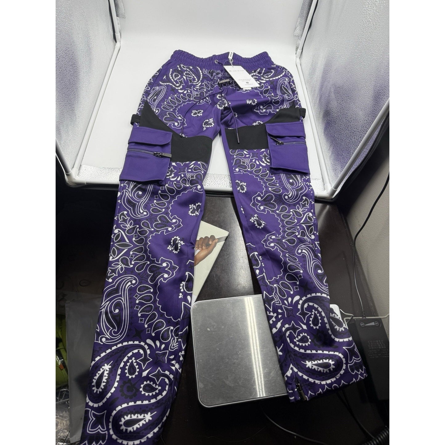 Size 34 Guapi Designer Joggers Purple 1 Of 100