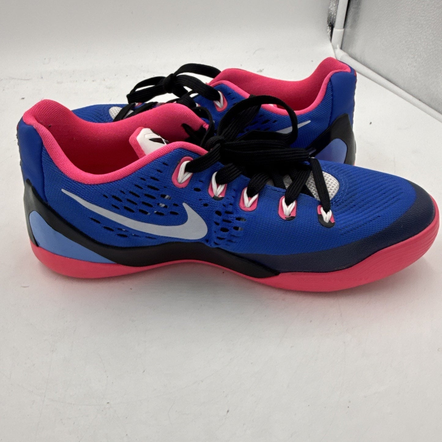 Size 4.5Y Kobe Hyper Cobalt Pink Unisex 653593-600