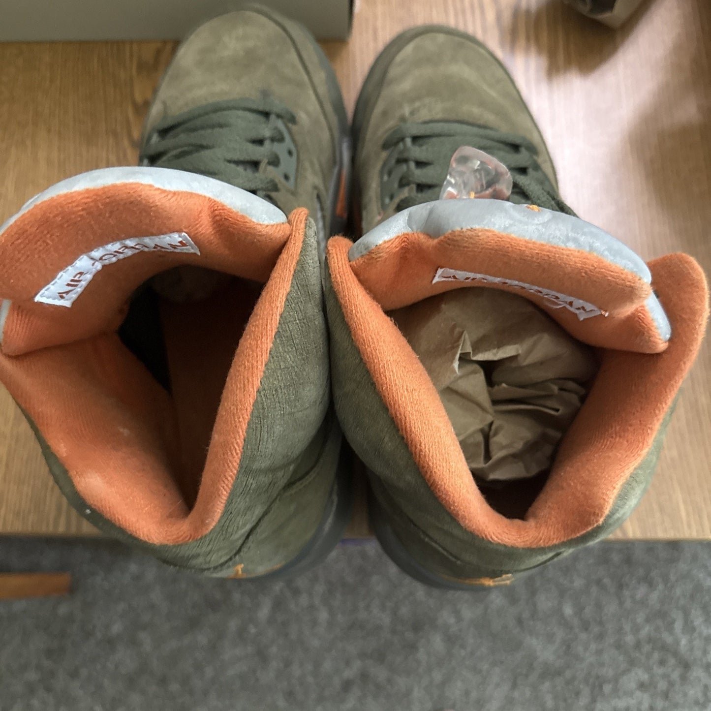 Size 8 - Air Jordan 5 Retro 2024 Olive