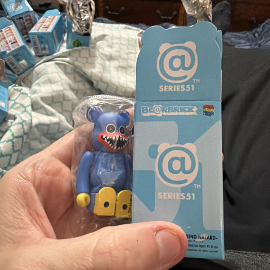 Bearbrick 100% Series 51 Secret POPPY PLAYTIME Medicom Toy