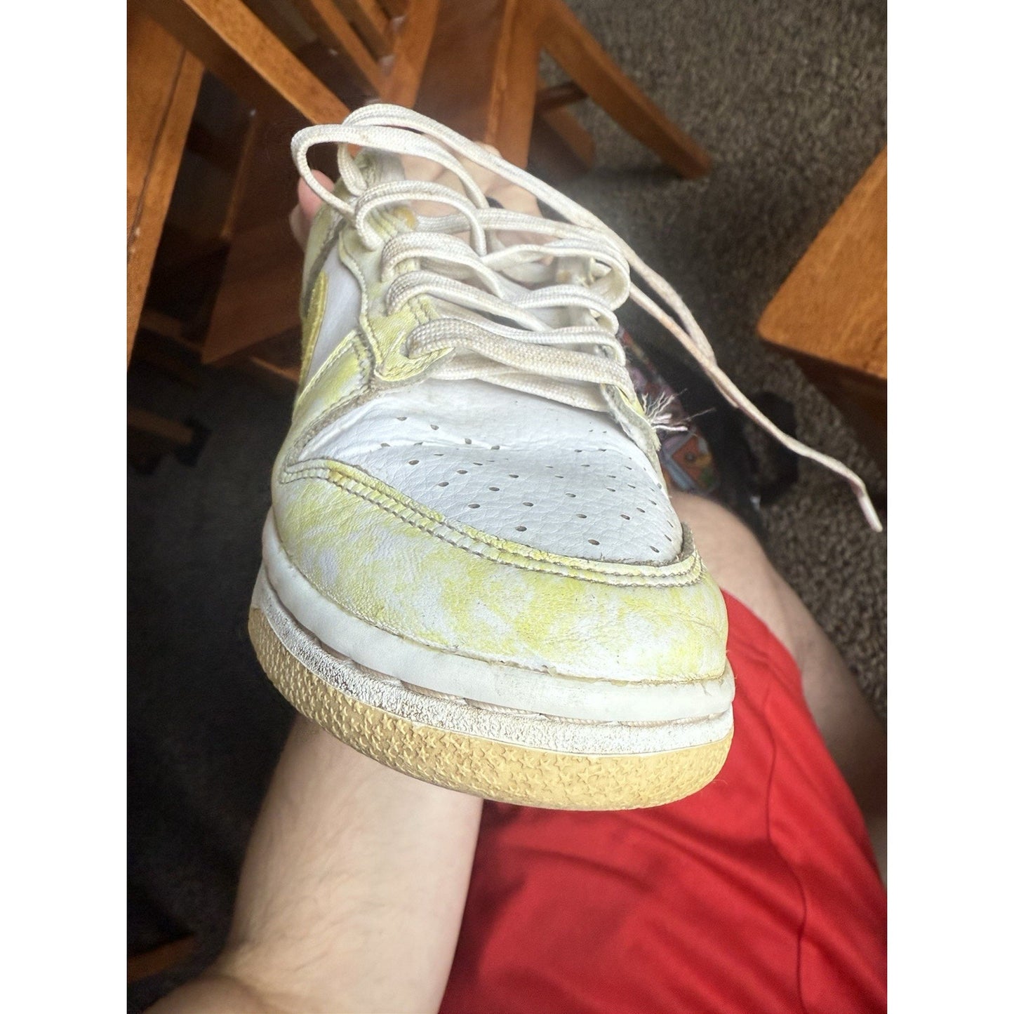 Size 6.5Y Nike Dunk Low Yellow Strike NBS030