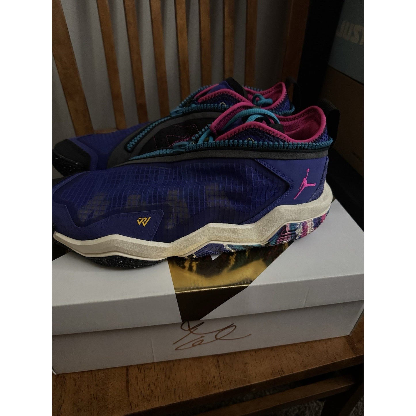 Size 12.5 - Jordan Why Not Zer0.6 Bright Concord BS341