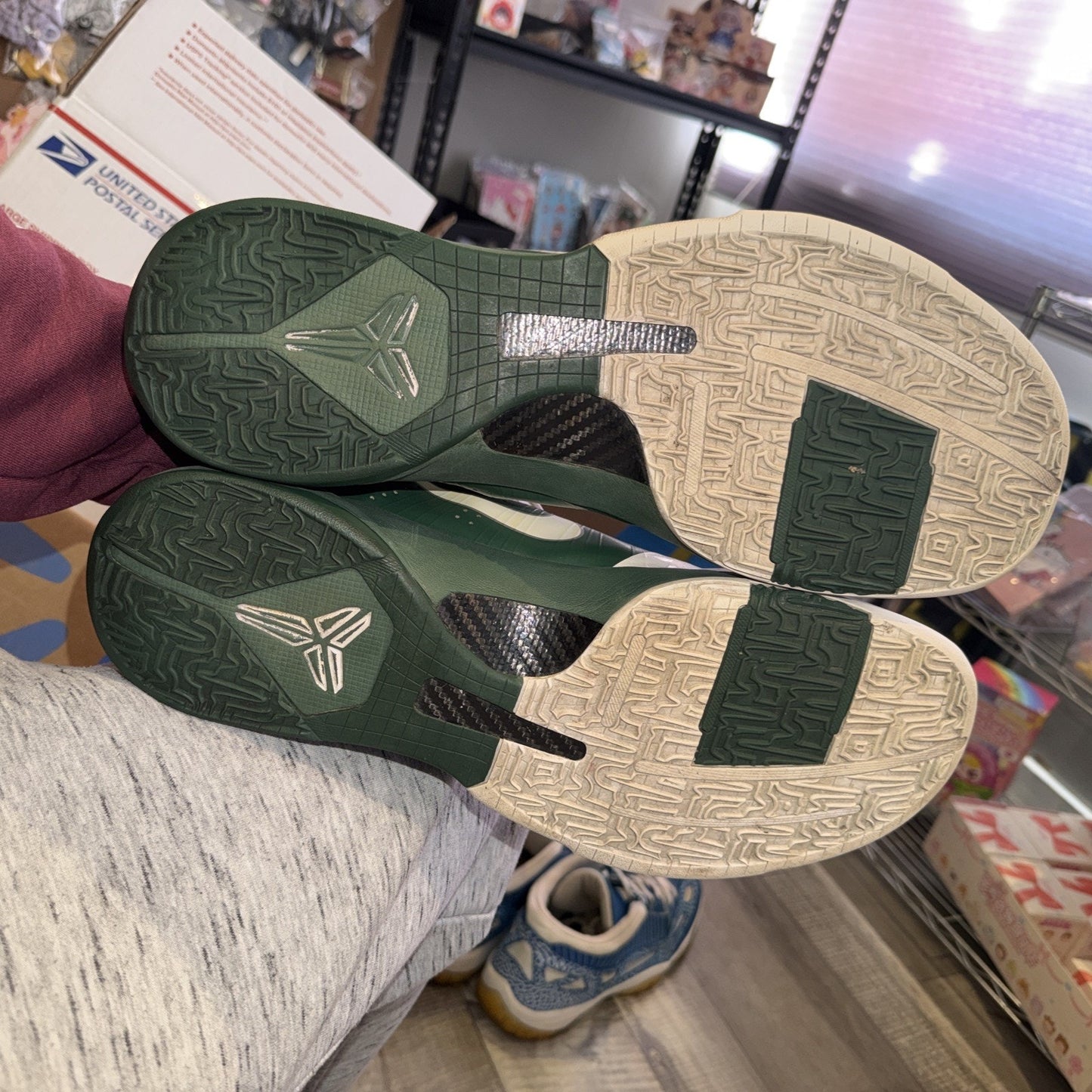 size 18 kobe 5 Michigan State sample 9999999 tag 407710-311