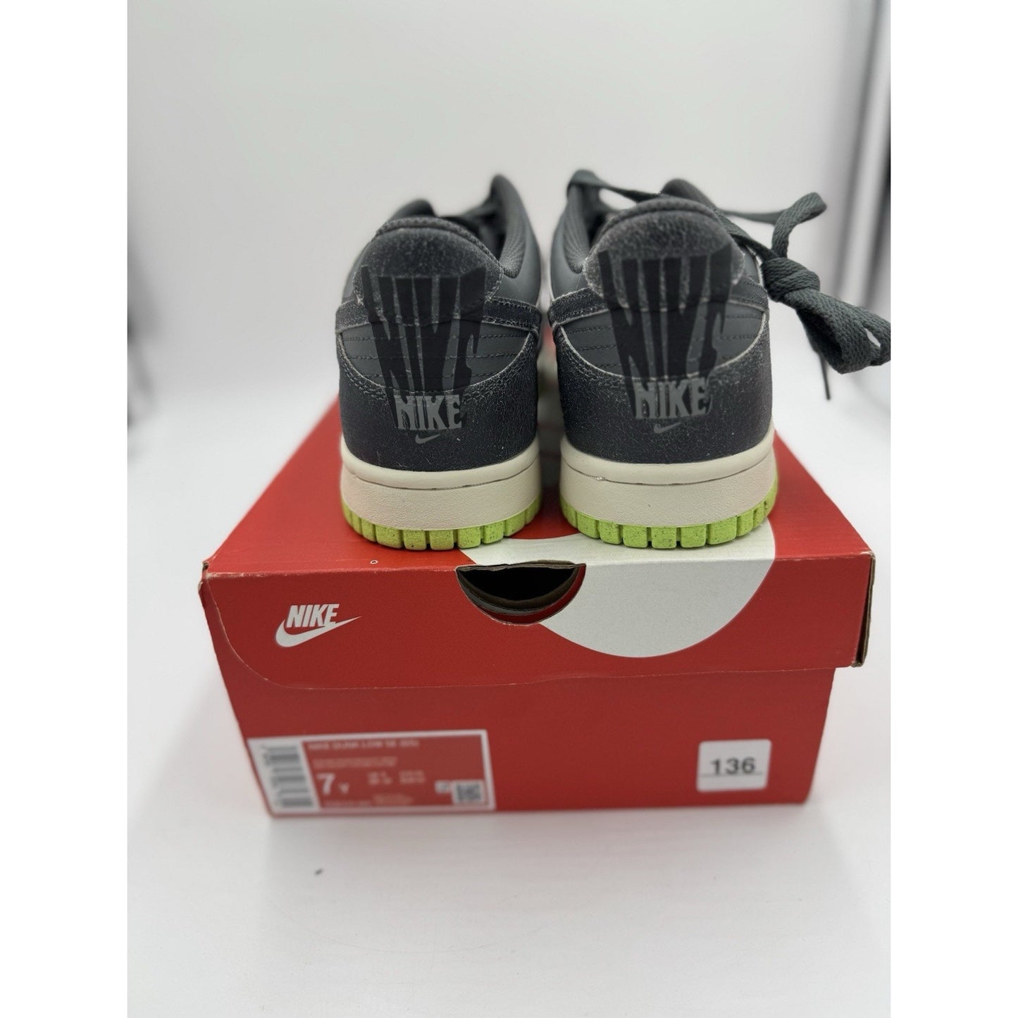 Size 7 (GS) - Nike Dunk Low SE Halloween - Cauldron