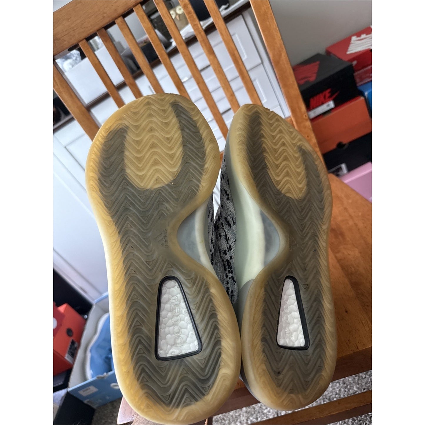 Size 13 - adidas Yeezy Quantum Sea Teal BS261