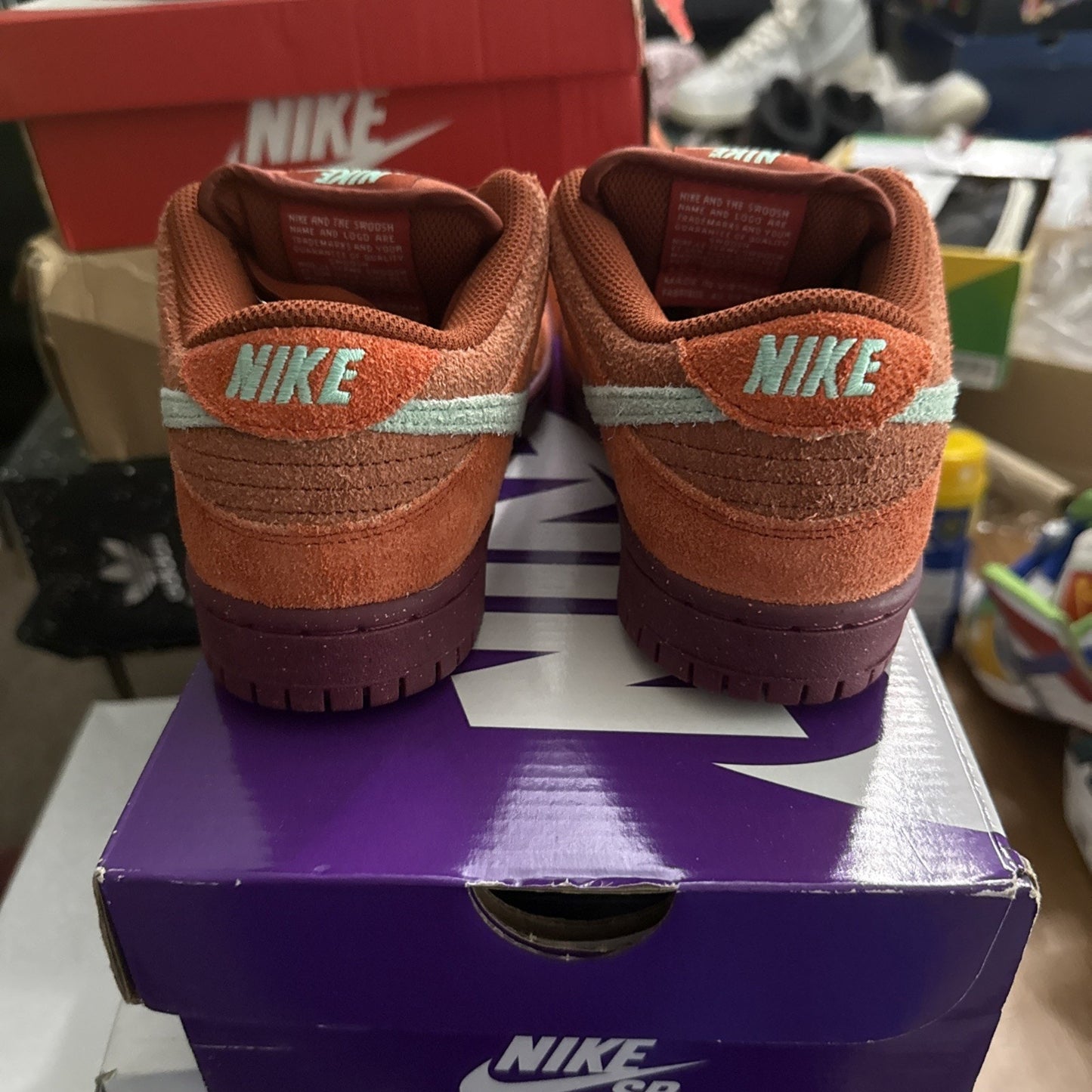 Size 5 - Nike Dunk SB Low Mystic Red