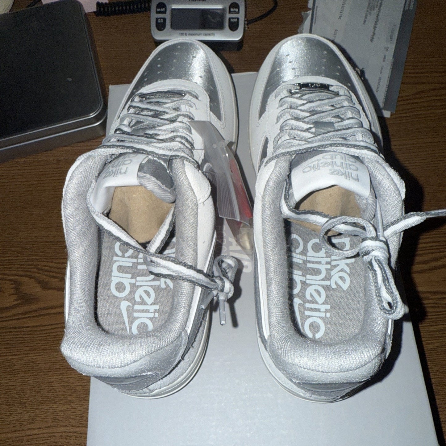 Nike Air Force 1 '07 LX Athletic Club Grey Women's Shoes Size 6.5