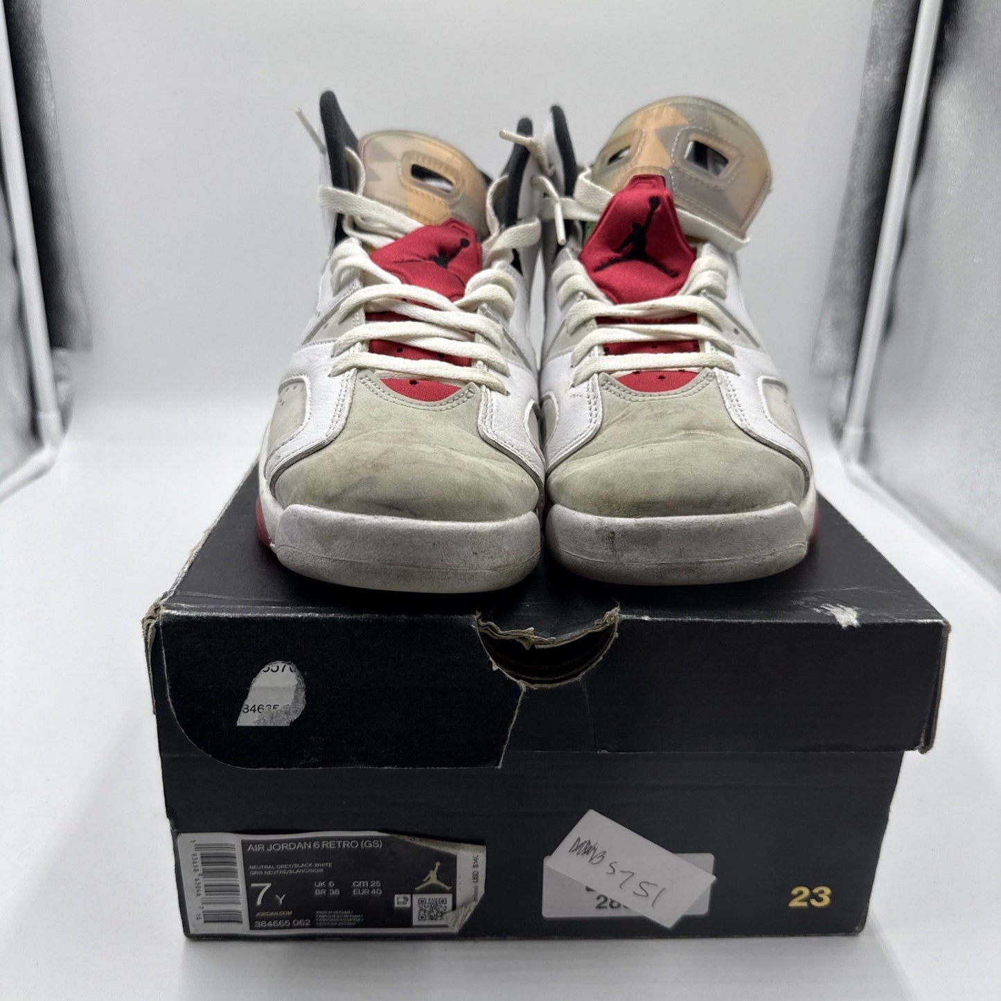 Size 7 (GS) - Jordan 6 Retro Mid Hare