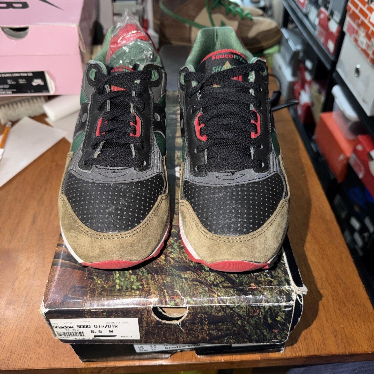 Size 8.5 Saucony Shadow 5000 West NYC Cabin Fever 70128-3 Rare