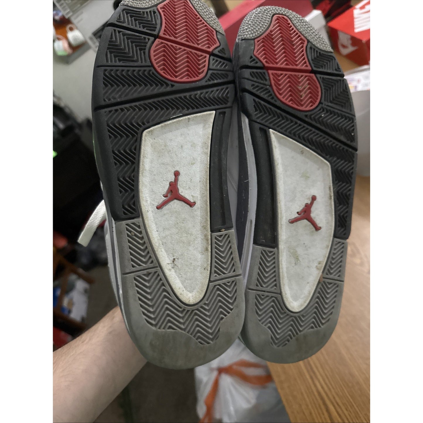 Size 14 - Jordan 4 Retro Cement 2012 BS376