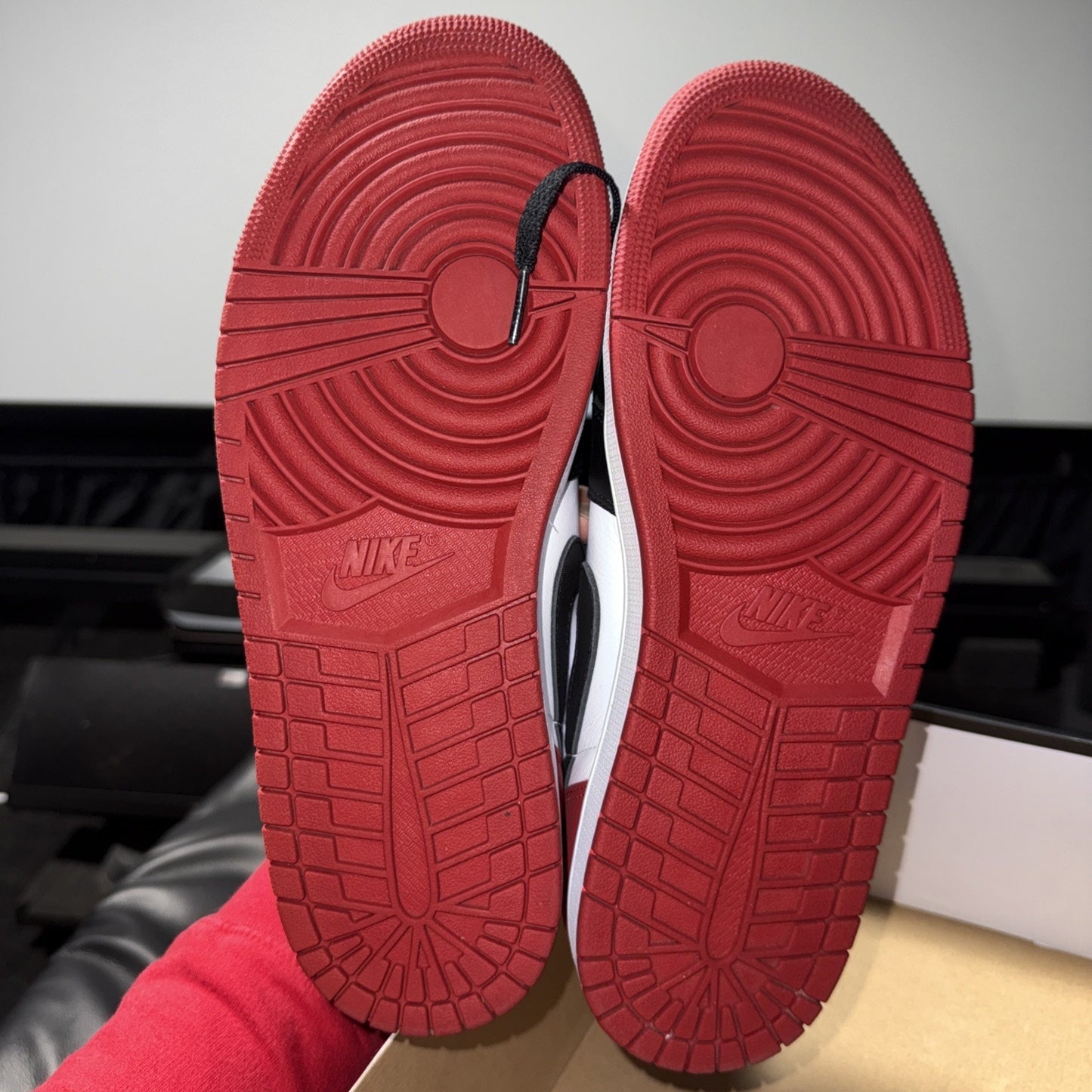 Size 10.5 - Air Jordan 1 Retro OG Low Black Toe